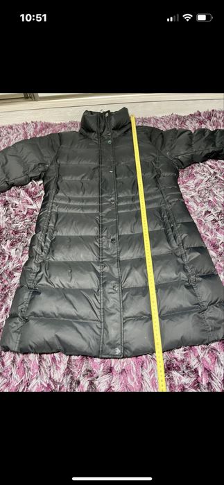 Puch naturalny Kurtka damska Tommy Hilfiger