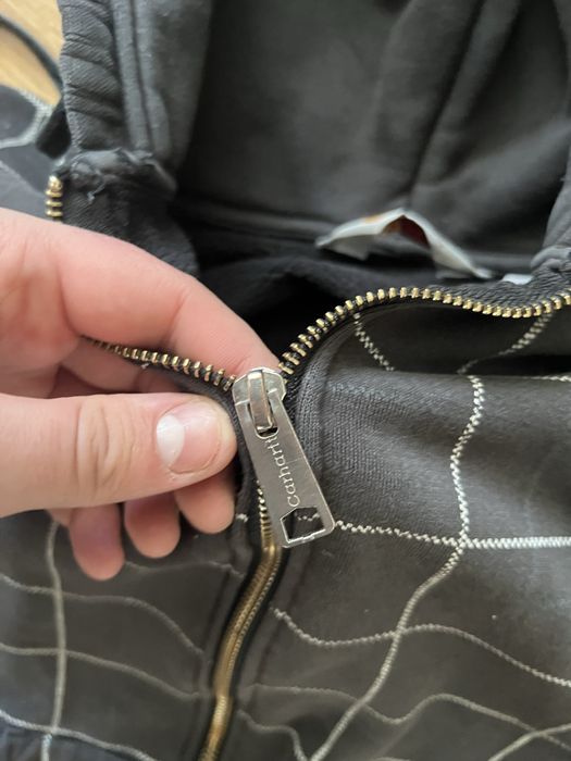 Sk8 y2k Vintage широкая Зип худи Carhartt