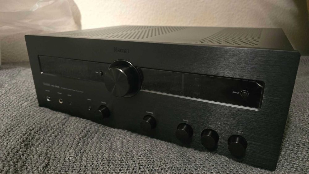 Zestaw stereo: wzmacniacz Magnat MA900 + bluesound Node Nano + kable Oehlbach NF 214 Master (2x1,0 m)