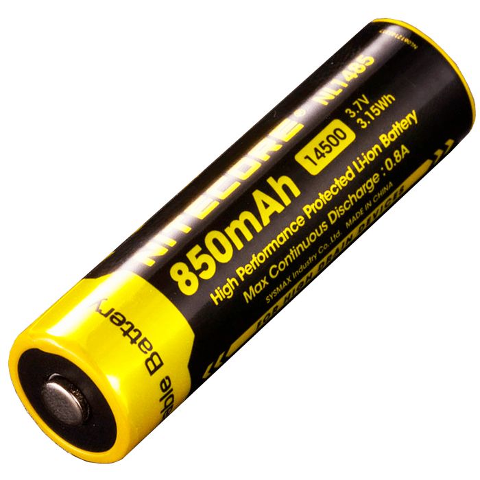 Акумулятор 14500 (850mAh) Nitecore NL1485