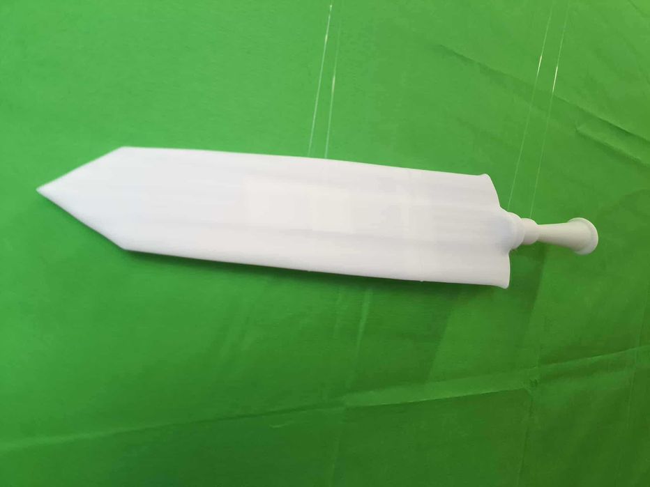 Metin2 Full Black Adaga Folha Negra - arma para cosplay / prop adaga