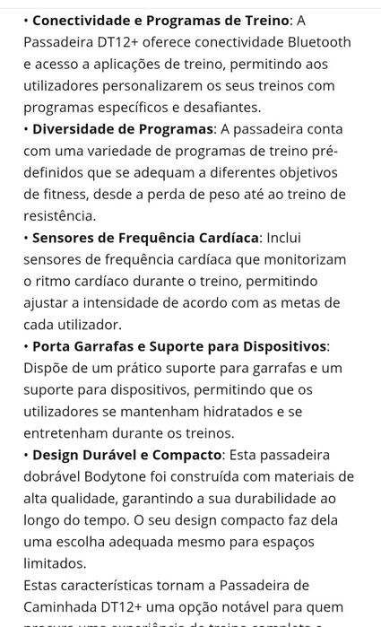 Passadeira Bodytone