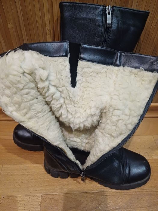 Взуття підліткове, шкіряне, зимове