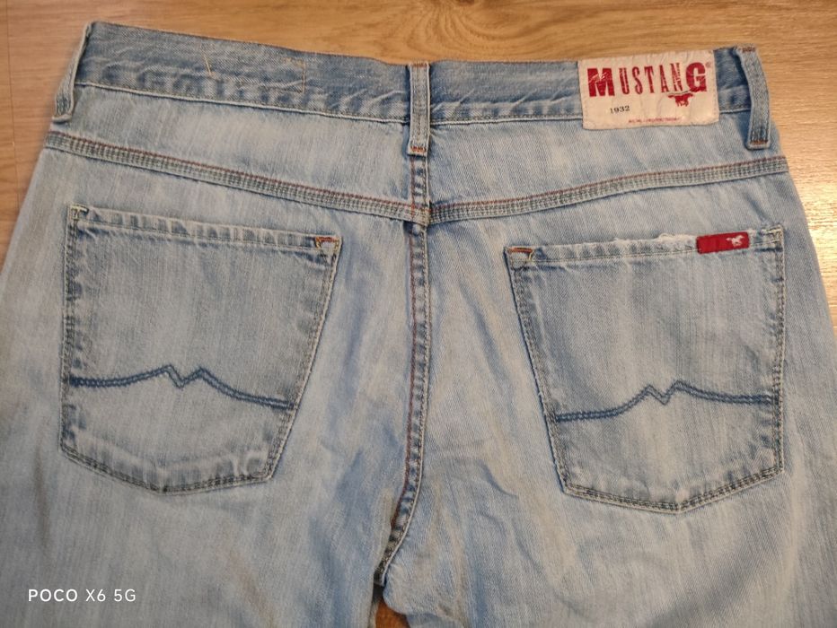 Spodnie męskie Mustang jeans rozm 33/34