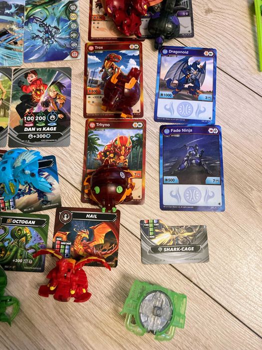 Bakugan figurki zestaw