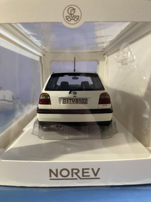 Volkswagen VW Golf III 3 GTI 1996 Candy White Norev model 1/18 1:18