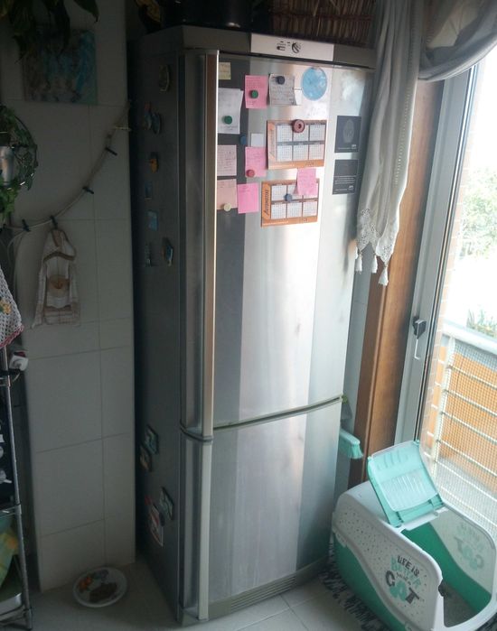 Combinado AEG Electrolux classe A++ em INOX