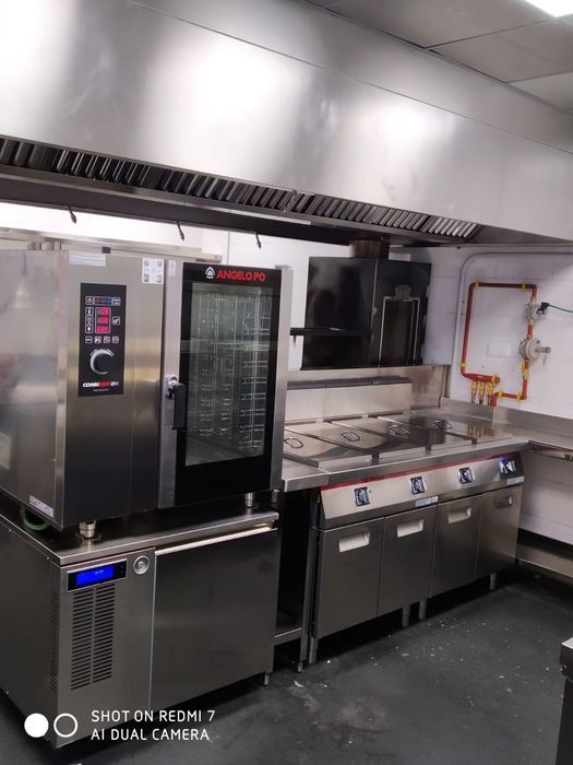 Lavandaria e cozinha industrial com desinfecção Covid-19 self service