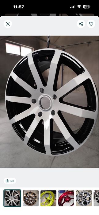 Покраска дисков порошковим методом та фарбування супортів