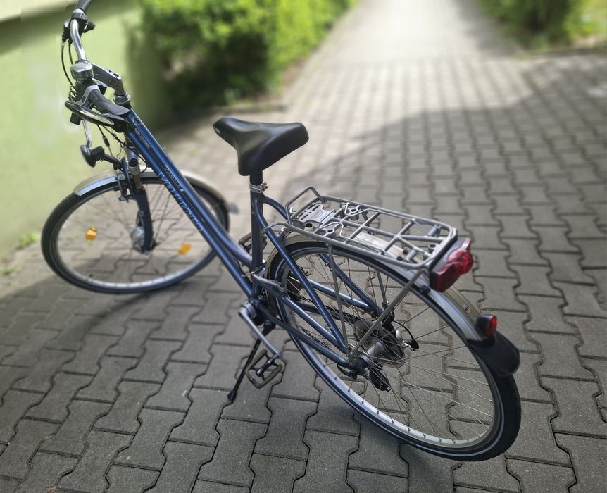 Rower trekkingowy damka 28” Villiger Viamala Comfort – lekki, bogato wyposażony, Shimano, dynamo