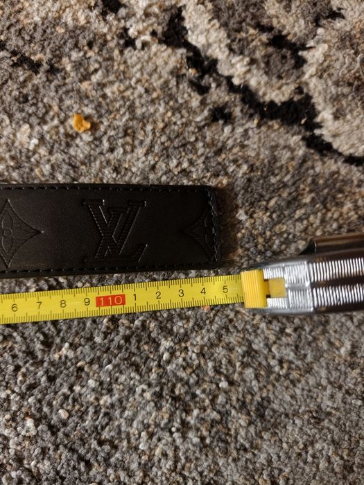 Pasek Louis Vuitton złoty nowy 115 cm