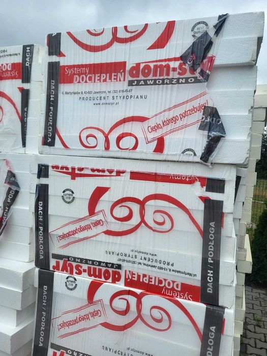 Sprzedam styropian DOM STYR EPS 200 – 100 mm λ 0,035