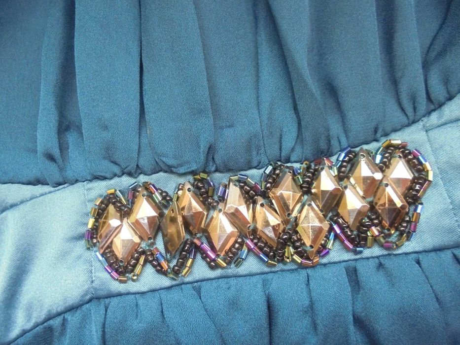 vestido de senhora muito chique