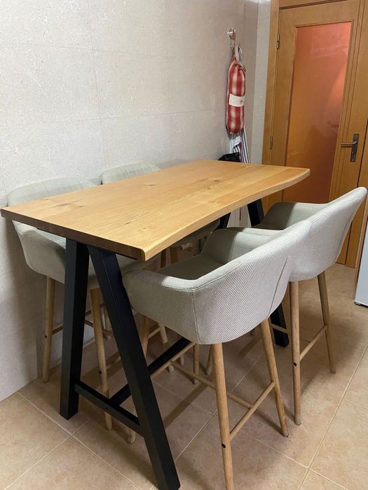 Conjunto 4 cadeiras cozinha