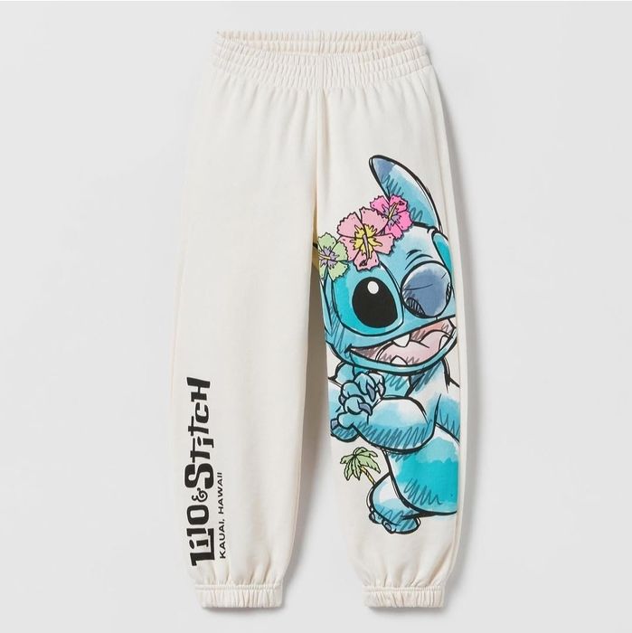 Спортивні штани Zara Stitch 11-12р 152см/штани zara 146см/Stitch
