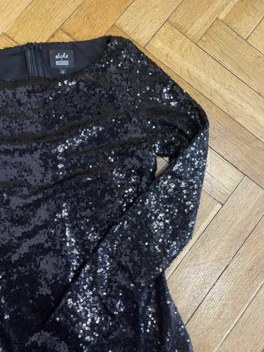 Sukienka cekiny mini rozmiar S