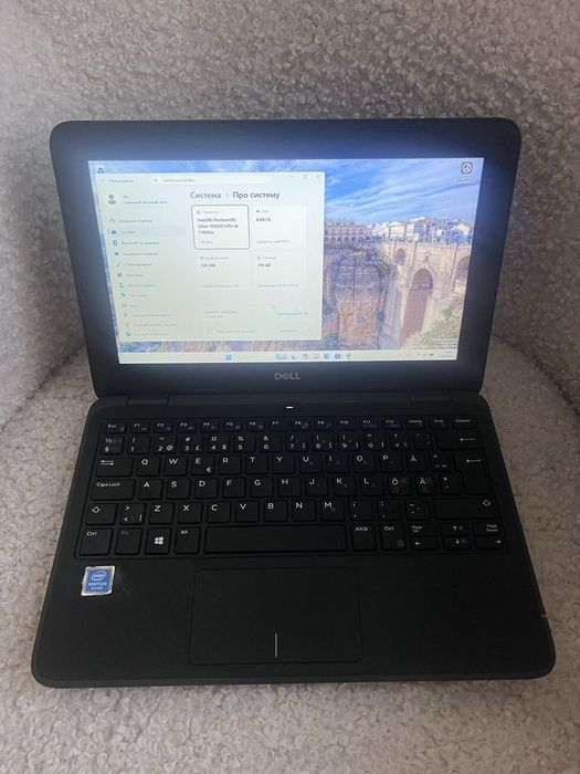 Dell latitude 3190 Intel pentium silver n5000/5030 8ram ddr4 ssd128gb