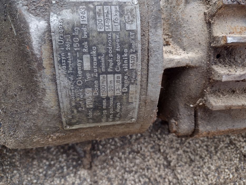 Wciągarka budowlana