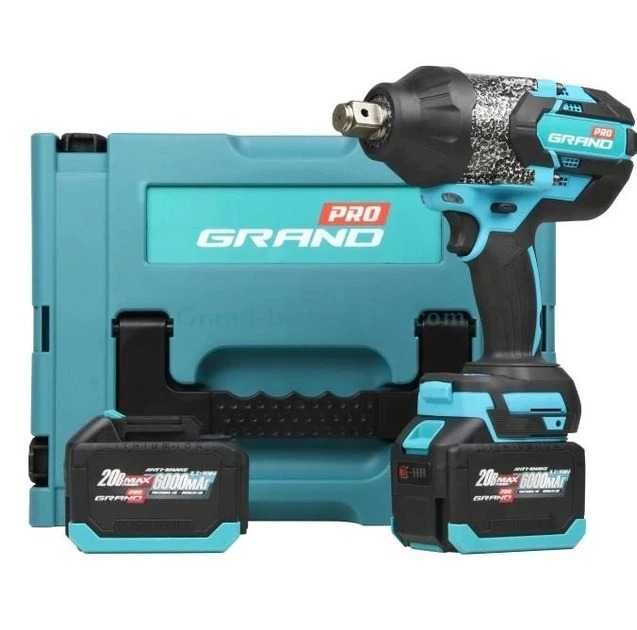 Акумуляторный гайковерт GRAND АГ1500 ударный 1500Н бесщеточный от 3190
