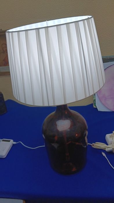 Candeeiro feito de garrafão n/usado!