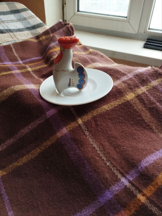 Продам вінтажну солонку півник