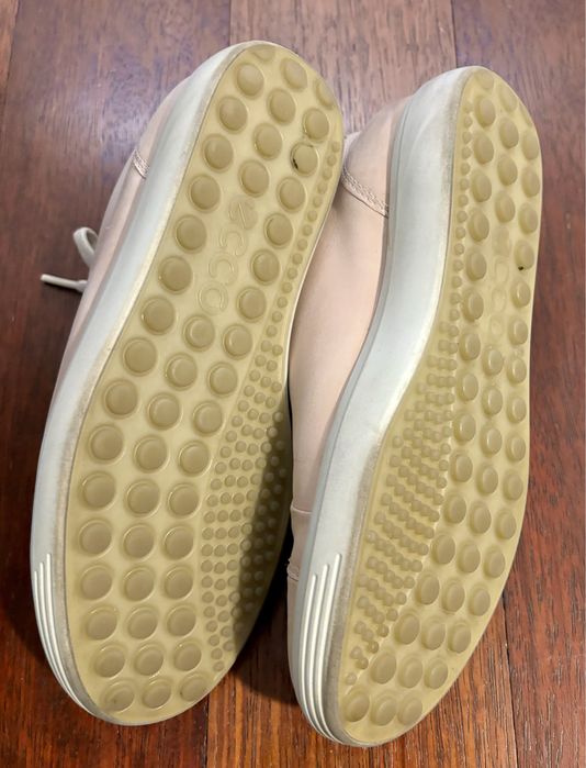 Buty ze skory naturalnej Ecco rózowe rozm 38