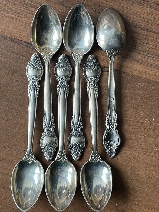 Ложки кофейные, мельхиор