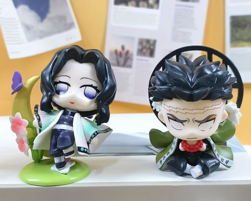 Фігурки Demon Slayer у стилі chibi