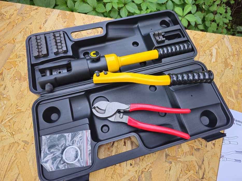 Прес +Кабелерез ПРГ-120 Пресс гидравлический ручной Обжимка для провод