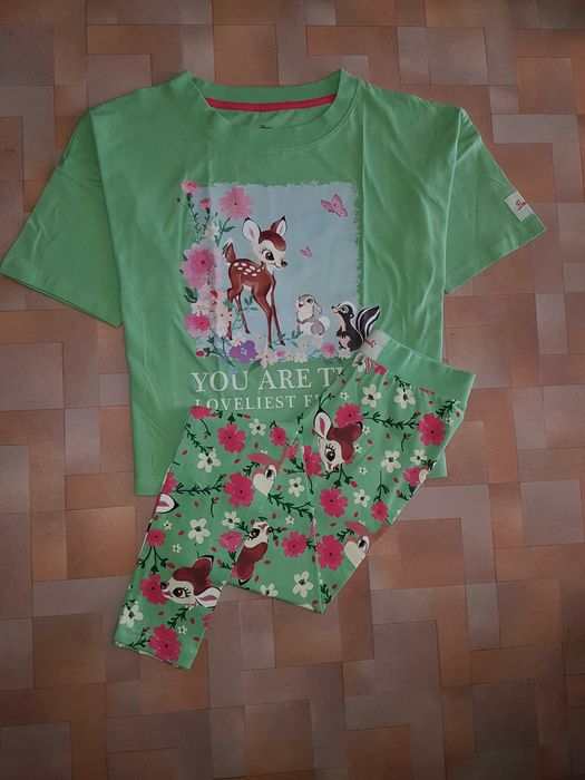 Яркий комплект Бемби 2XS-XS р-р, пижама Bambi Disney