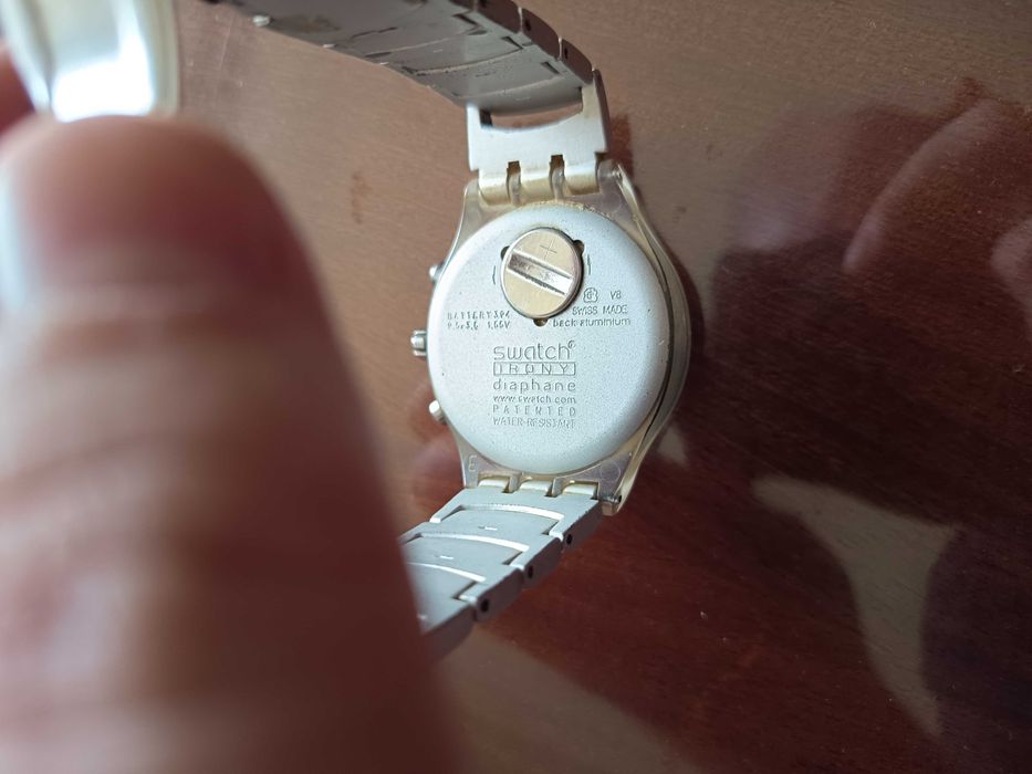 Relógio de Coleção - Swatch Irony Diaphane Tryng Trang