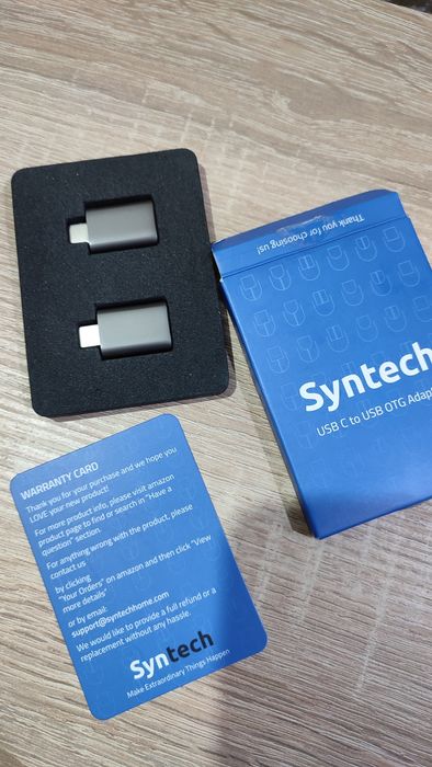2x Adapter USB-C na USB OTG Syntech