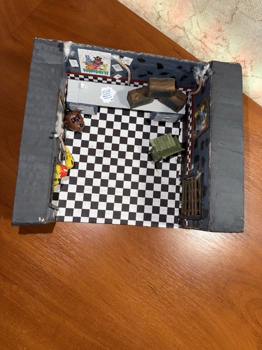 Піцерія фредді (Freddy Fazbear’s Pizzeria)діорама