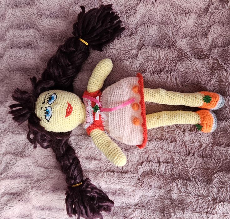 Lalka maskotka ręcznie wykonana 40cm