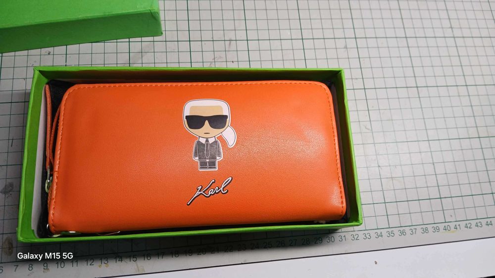 Portfel Karl Lagerfeld Turuncu nowy