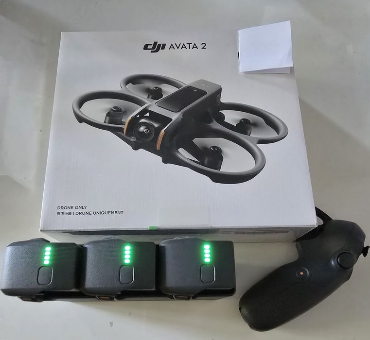 Nowy dron DJI Avata 2 + 3 baterie + Hub + Motion controler 3