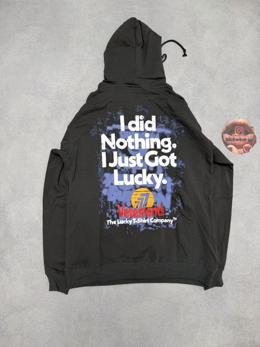 худи Vetements Didnt lucky balenciaga grailz project project gr