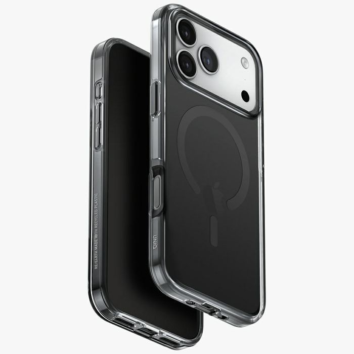 Etui UNIQ Clario do iPhone 17 Pro Max    Magclick Charging czarny