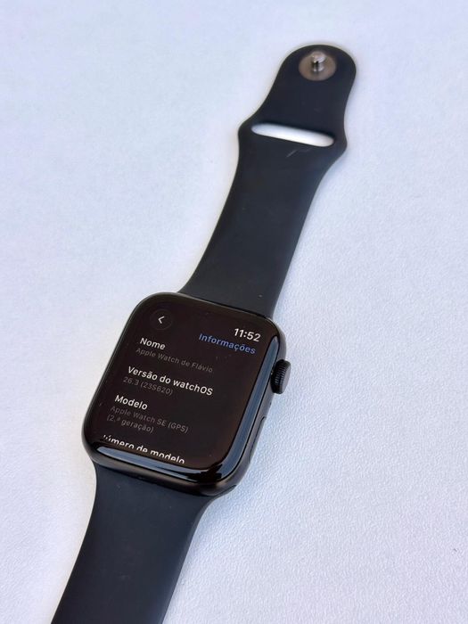 Apple Watch SE 2 44mm – Como Novo // Bateria 100%