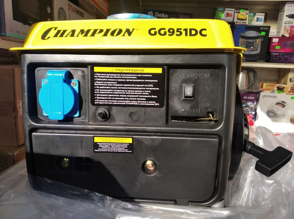 Champion GG  бензин генератор Новый 220вольт