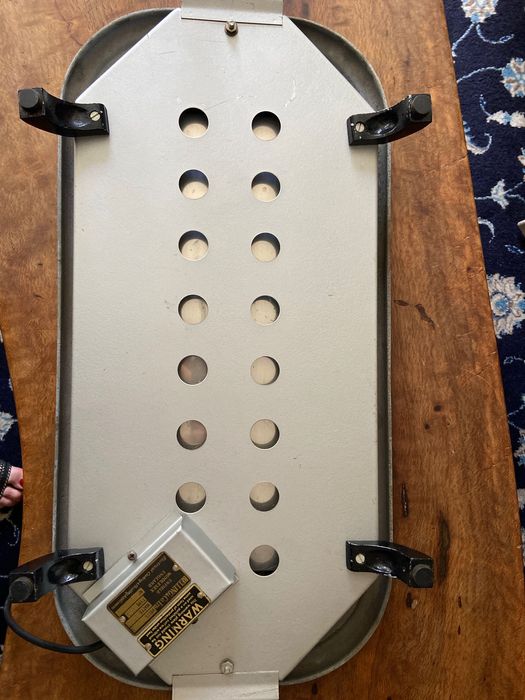 Base aquecida para tachos