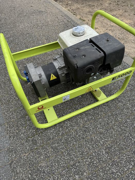Agregat Prądotwórczy 4,6kW 230V Pramac E 5000 Honda GX270