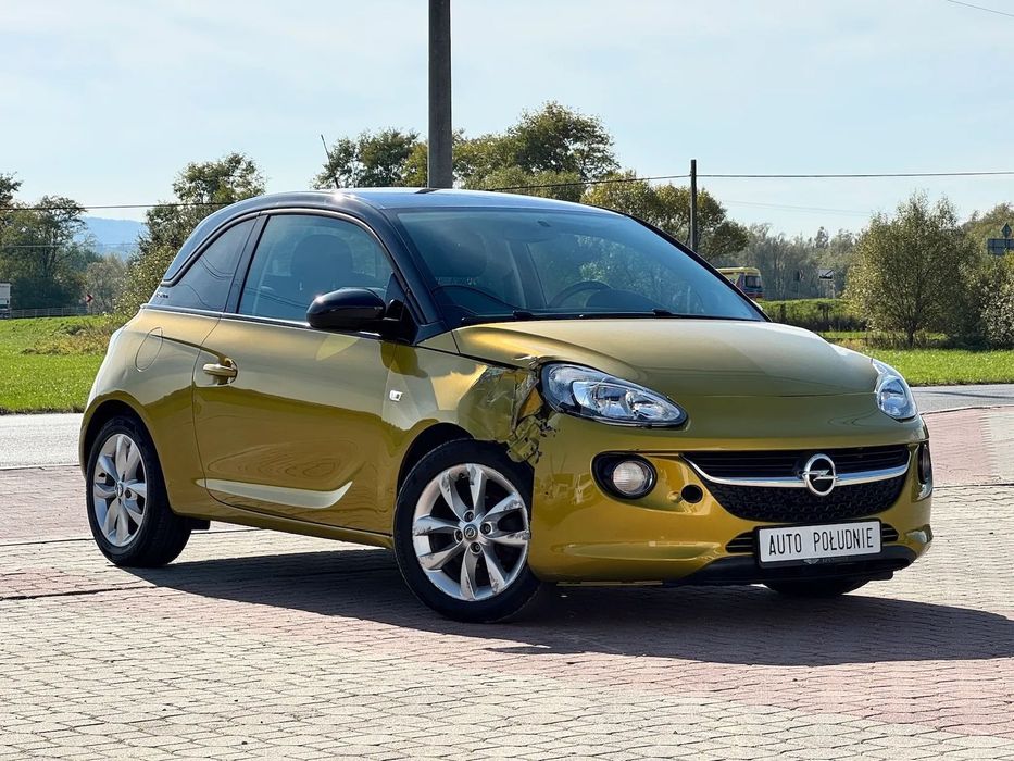 Opel Adam Wersja Jam 1.0 Benzyna | 2015 r. | 107 tys. km | Lekko uszkodzony