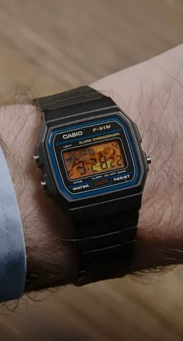 Casio F91W Modificado – Edição Senhor dos Anéis, Novo