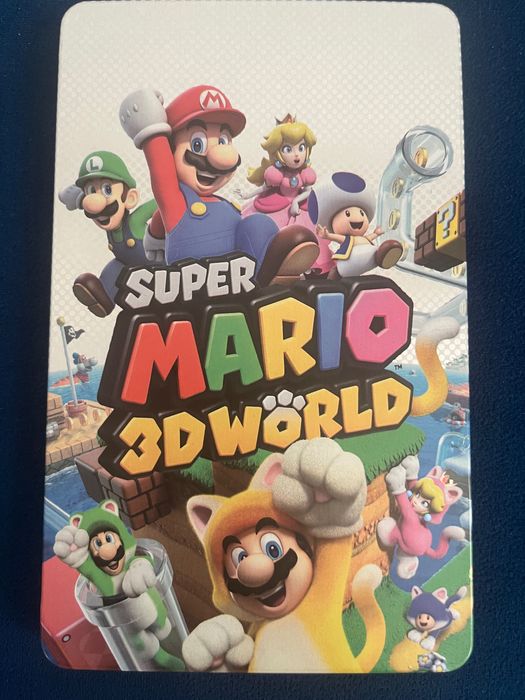 Steelbook Nintendo switch metalowe pudełko z gry Super Mario 3D World