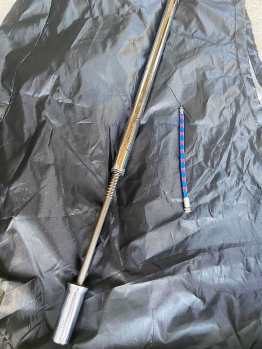 Bomba de ar antiga para bicicleta