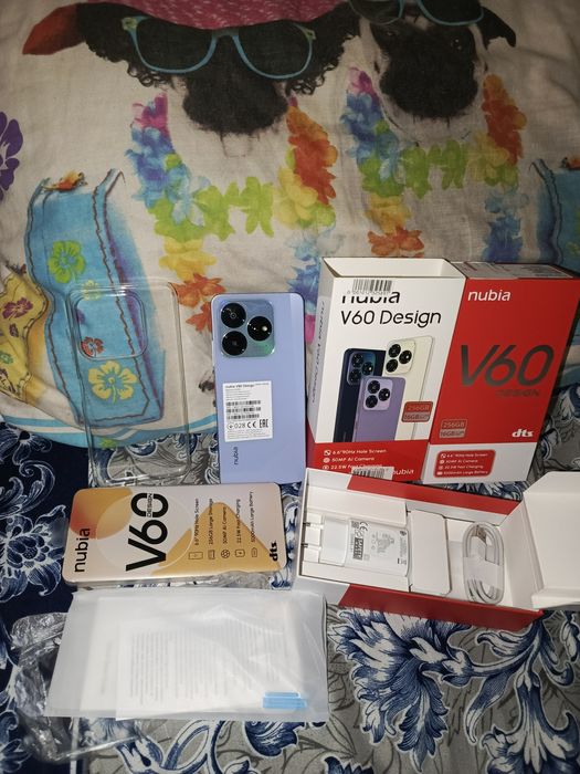 Новый смартфон zte v 60 на 16/256гиг.