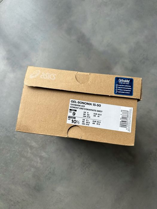 Оригінальні чоловічі кросівки ASICS Gel-Sonoma 15-50 Oyster Grey