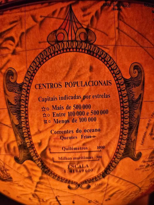 Globo Giratorio ano 1980 alemão