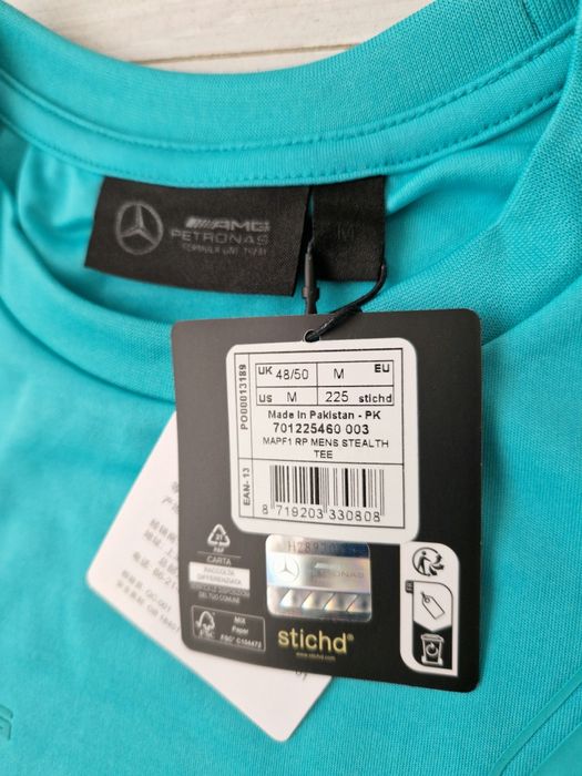 Koszulka Mercedes AMG Petronas Formula One Team 2023, Stealth, F1